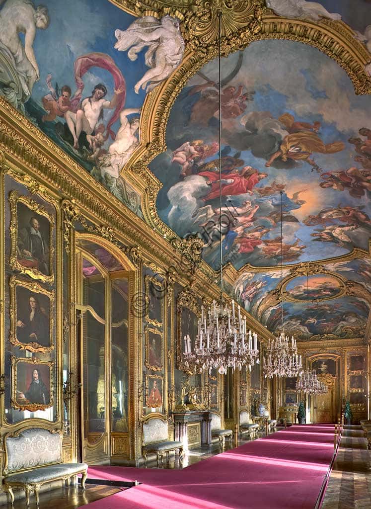 The Daniel's Gallery in the Royal Palace of Turin: frescoes by Daniel Seiter