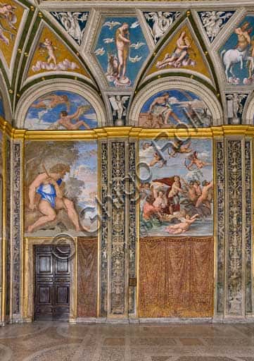 Loggia of Galatea at Villa Farnesina: Raphael and Sebastiano del Piombo Frescoes