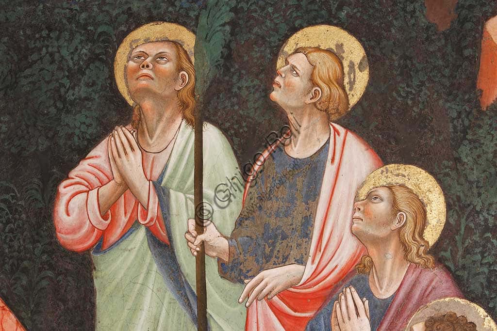 Fresco of the Apostles in Vignola Stronghold: Master of Vignola's Work