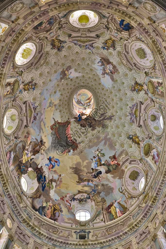 Vicoforte Sanctuary Dome Fresco: The Assumption of Mary