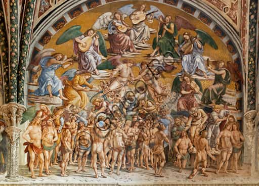 I Beati in Paradiso di Luca Signorelli nel Duomo di Orvieto