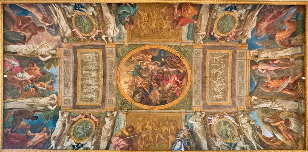 Laurent Pécheux Fresco in the Royal Library of Turin