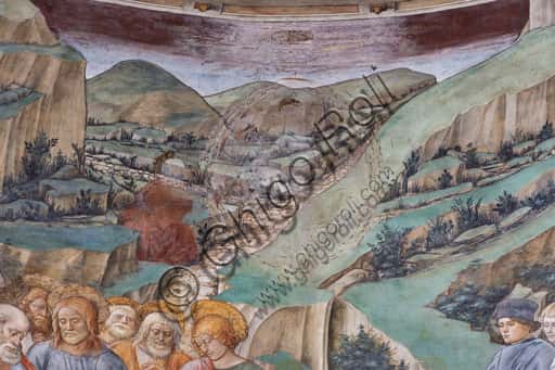 The Dormition of the Virgin Fresco by Filippo Lippi in Spoleto Cathedral