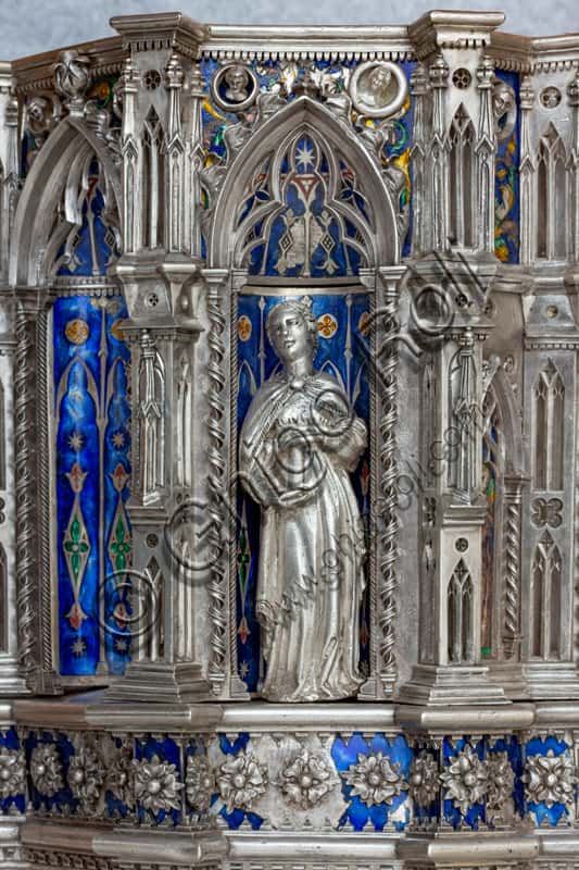The Silver Altar of St. John's Treasure: Saint Statue Analysis