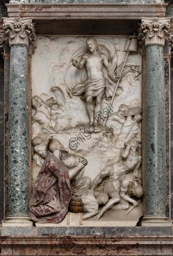The Resurrection High-Relief in the Mausoleum of St. Pius V, Santa Croce