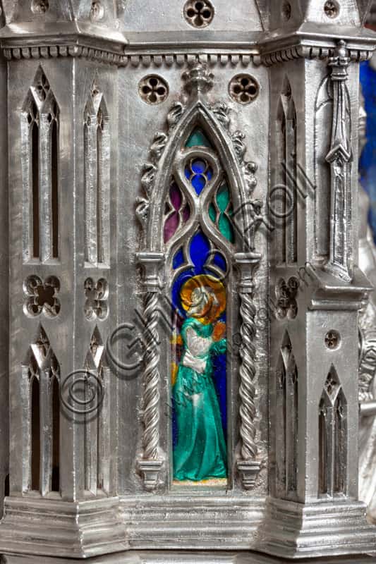 Enameled Angel on the Silver Altar of St. John's Treasure, Florence