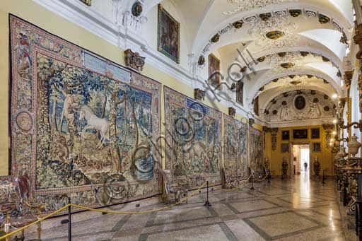 Borromeo Palace Tapestry Gallery: Flemish Art and Symbolism