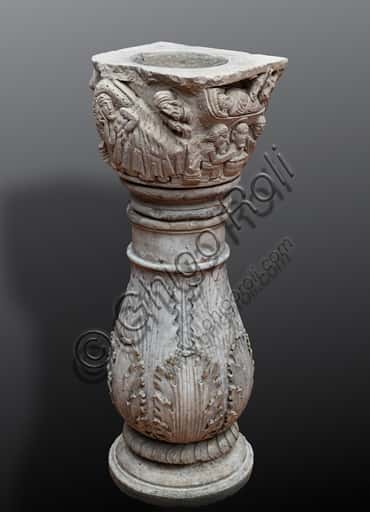 The Nativity Capital: A Medieval Sculpture by Campionese Masters