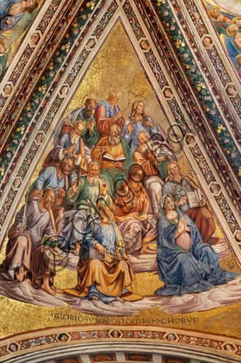 Coro degli Apostoli: affresco di Luca Signorelli nel Duomo di Orvieto
