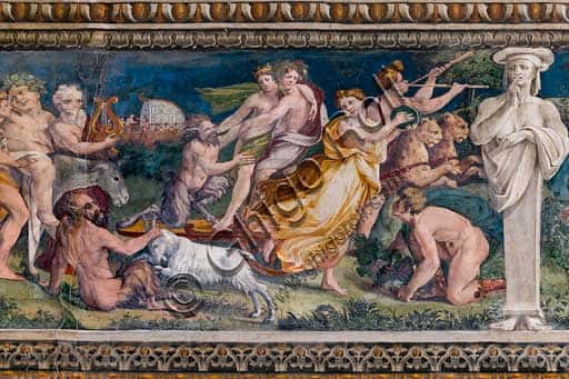Dionysus and Ariadne: The Thiasus Fresco in the Hall of Perspectives at Villa Farnesina