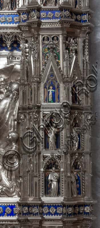 Detail of the Silver Altar of St. John's Treasure, Museum of the Opera del Duomo, Florence