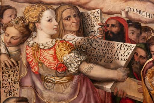 Dispute on the Immaculate Conception: Analysis of the Young Woman Detail