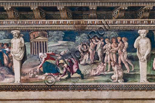 Deucalion and Pyrrha Throwing Stones: Peruzzi's Fresco in Villa Farnesina
