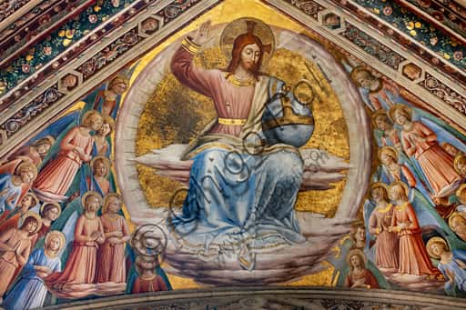 Cristo Giudice e Angeli: l'Affresco di Beato Angelico nel Duomo di Orvieto