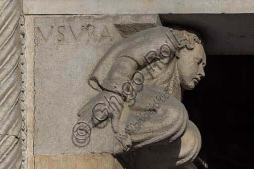 The Allegory of Usury on the Main Portal of Piacenza Cathedral