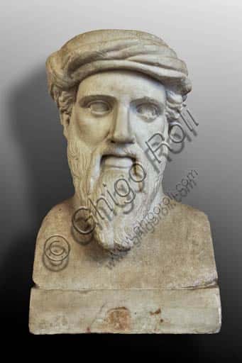 Herm of Pythagoras: Sculpture at the Capitoline Museums, Rome