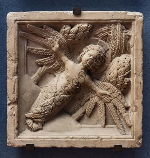 La Chiostrina: 13th Century Carrara Marble Decorative Panel | Bardini Museum