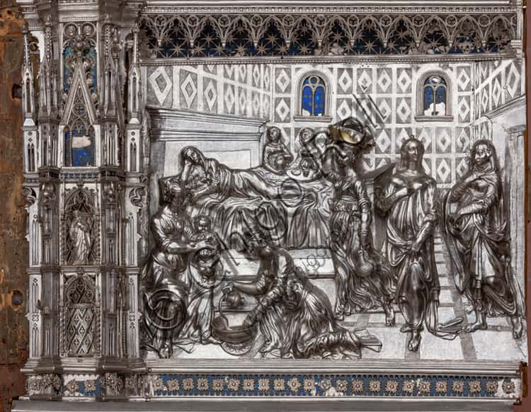 The Birth of St. John the Baptist by Antonio del Pollaiolo
