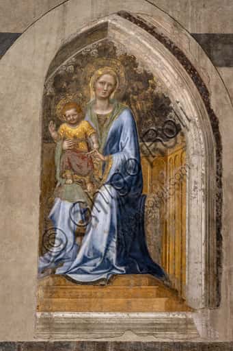 Madonna in trono con Bambino e angeli di Gentile da Fabriano