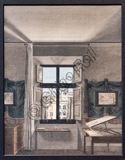 Giovanni Battista De Gubernatis: The Painter's Studio in Parma (1812)