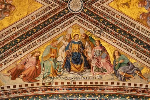 Cappella di San Brizio: La Volta con I Martiri di Luca Signorelli
