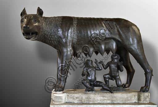 The Capitoline Wolf: 4th Century BC Bronze Statue in Rome