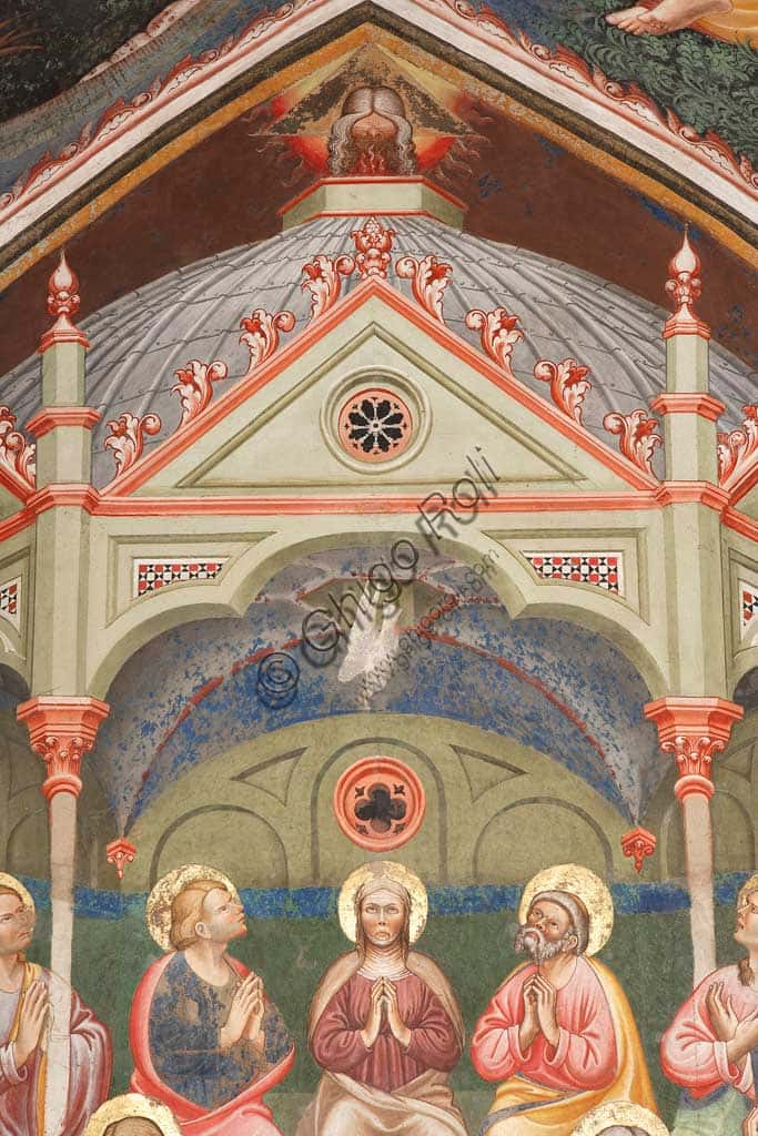 The Pentecost Fresco in the Contrari Chapel, Vignola (c. 1420)
