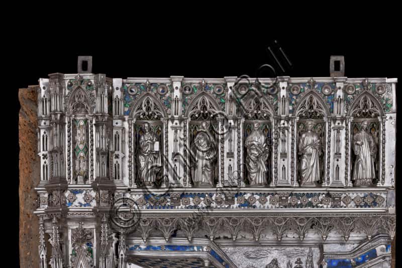 The Silver Altar of St. John: Detail with Prophets, Saints and Sybils