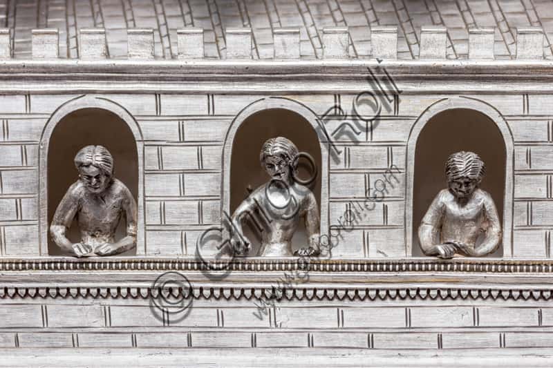 Detail of the Balcony in the Tile by Leonardo di Ser Giovanni