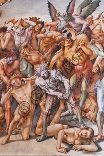 Affresco 'Dannati all'Inferno' di Luca Signorelli - Duomo di Orvieto
