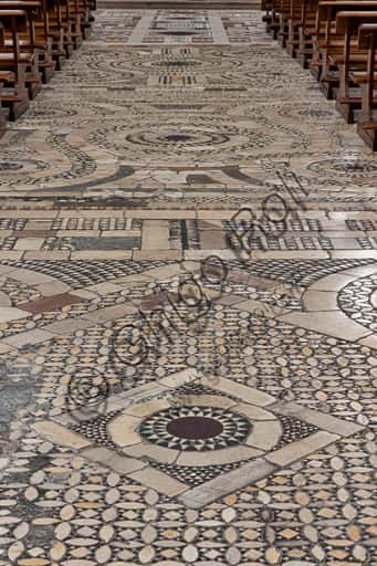 Cosmatesque Floor of the Cathedral of Santa Maria Assunta in Spoleto