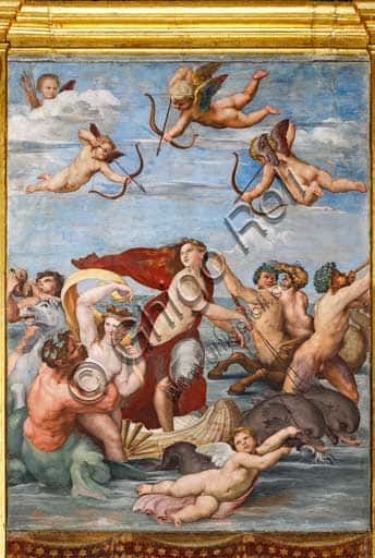 Raphael's Triumph of Galatea: Fresco in the Villa Farnesina