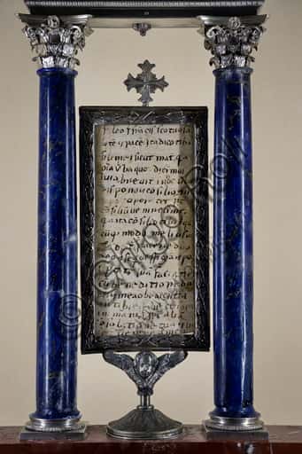 Reliquary with St. Francis of Assisi's Autographed Letter to Brother Leo