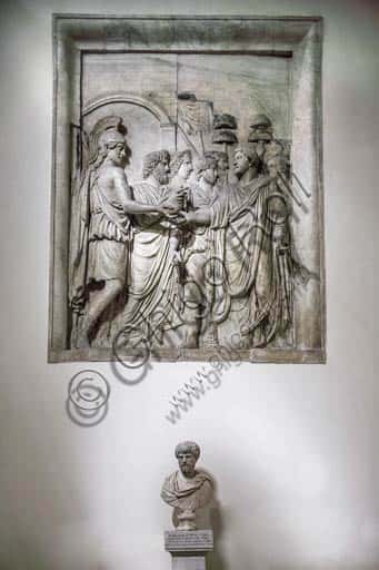 Marble Relief of Marcus Aurelius: Clementia in Roman Sculpture