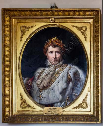 Portrait of Napoleon Bonaparte in Florence: Porcelain Museum