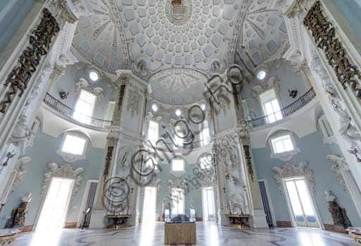 The Central Hall of the Borromeo Palace on Isola Bella