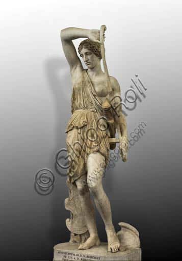 Wounded Amazon: Marble Statue at the Capitoline Museums, Rome