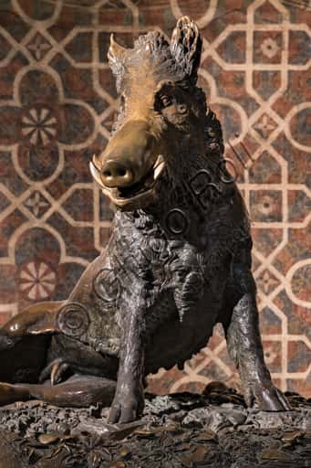 Il Porcellino Bronze Sculpture by Pietro Tacca in Florence (1633)