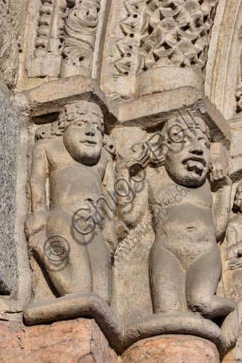 Romanesque Sculpture of Piacenza Cathedral: The Telamon of Vices and Virtues