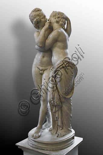 Cupid and Psyche Statue at the Capitoline Museums: Hellenistic Sculpture