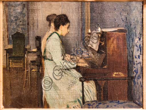 Telemaco Signorini's "The Piano Lesson": Analysis & Context