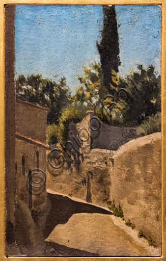 Telemaco Signorini: Sunny Midday in the Surroundings of Florence (1861-62)