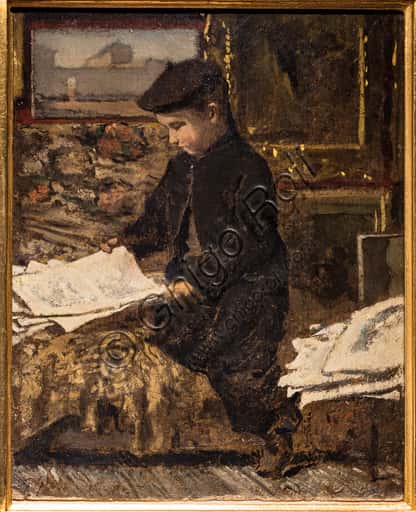 Telemaco Signorini: Analysis of "The Little Art Amateur" (1868-70)