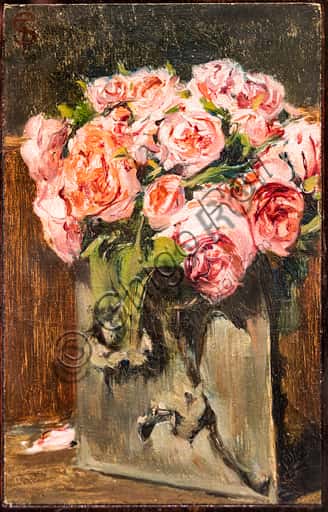 Vase with Roses by Telemaco Signorini: Analysis of the 1870 Painting