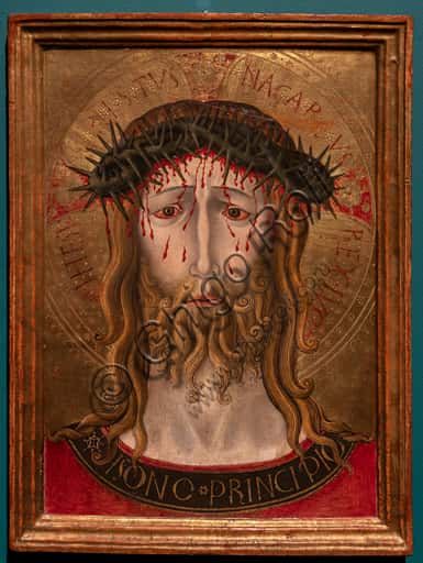 Head of Christ Crowned with Thorns: 15th Century Masterpiece in Perugia