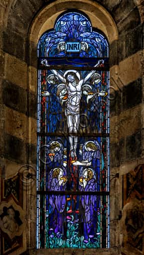 La Vetrata della Crocifissione nella Cappella del Corporale, Duomo di Orvieto