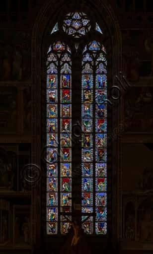 Vetrata Gotica del Duomo di Orvieto: Giovanni di Bonino (1328-1334)
