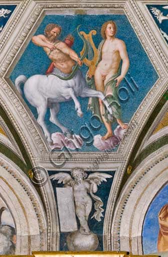 Apollo and a Centaur: Sagittarius Fresco in the Loggia di Galatea