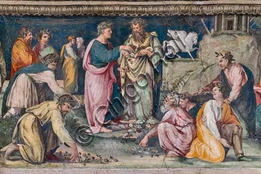 The Imaginarium of Parnassus: Fresco in Villa Farnesina Hall