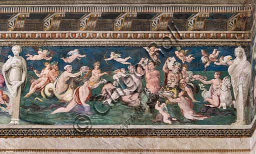 The Triumph of Venus in Villa Farnesina's Hall of Perspectives